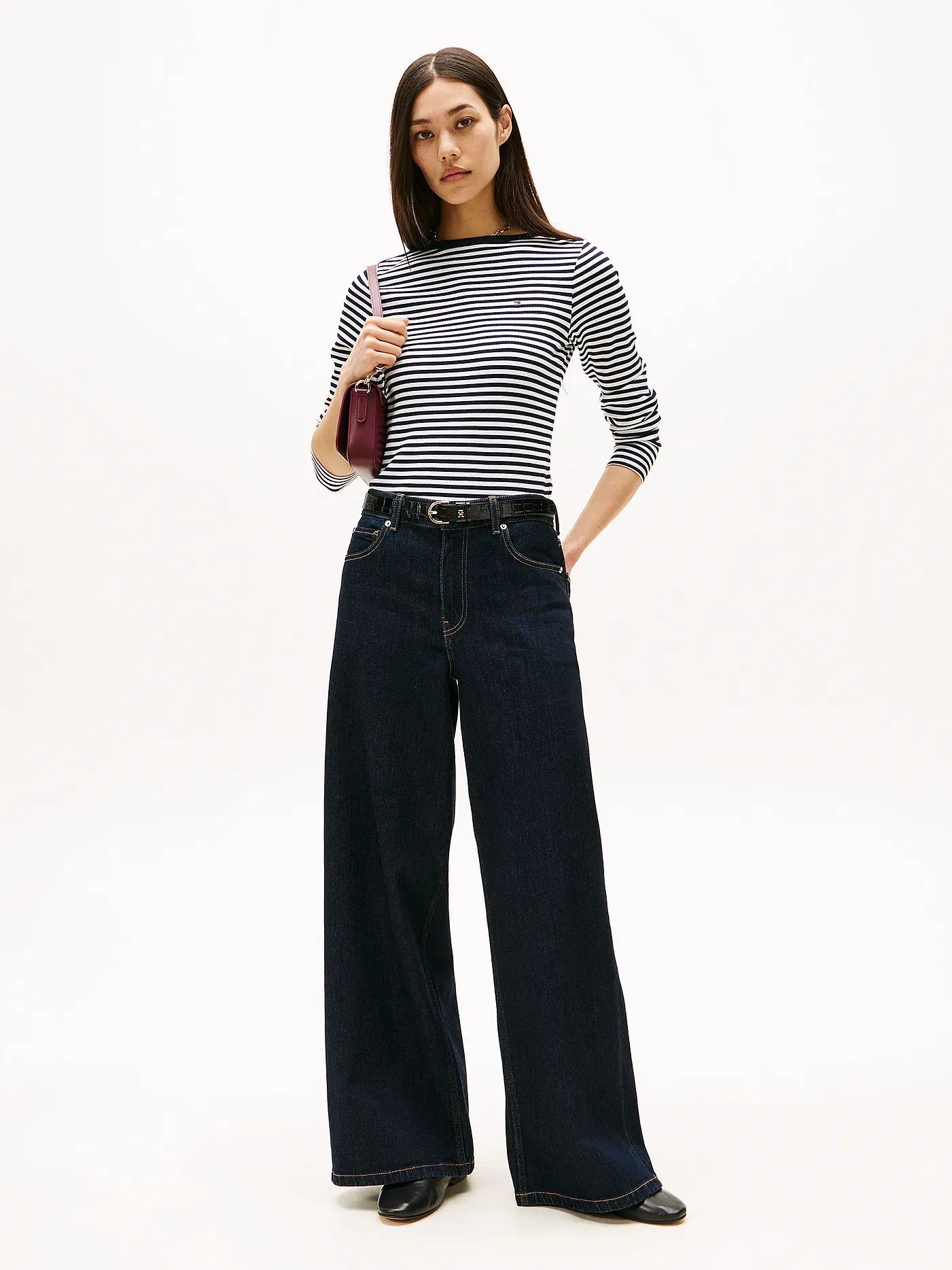 TOMMY HILFIGER | Langarmshirt | dunkelblau